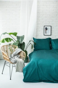 Estella Pościel Satynowa Premium SMOOTH 2910/581 Blautanne 155x200