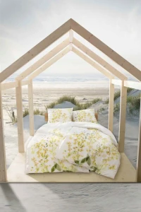 Estella Pościel Bio Bawełna MALAGA 3206/710 Yellow 135x200