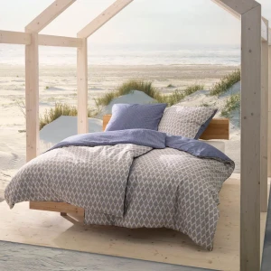 Estella Pościel Bio Bawełna CASABLANCA 3205/630 Bleu 135x200