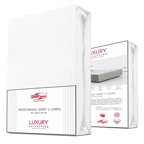 Darymex Prześcieradło jersey elastan z gumką