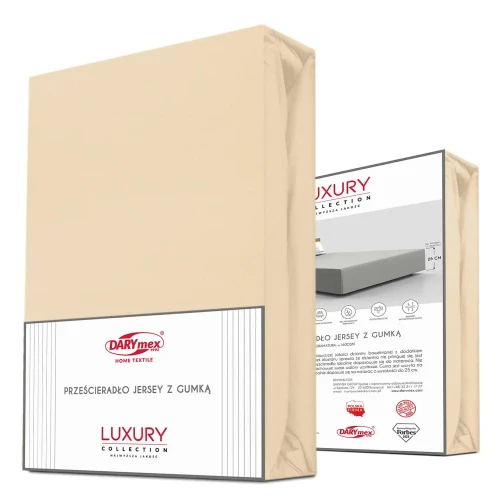 Darymex Prześcieradło jersey elastan z gumką