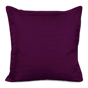 Darymex Poszewka satyna bawełna CIZGILI VIOLET 40x40