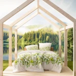 Estella Pościel Bio Bawełna SIWA 3201/530 Grun 200X220