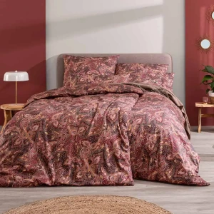 Estella Pościel Satynowa TIBERIO 7572/955 Bordeaux 155x200