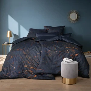 Estella Pościel Satynowa RAPHAEL 7259/625 Nachtblau 155x200