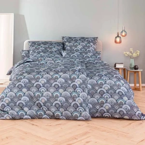 Estella Pościel Satynowa Premium MIKO 2153/606 Indigo 155x200