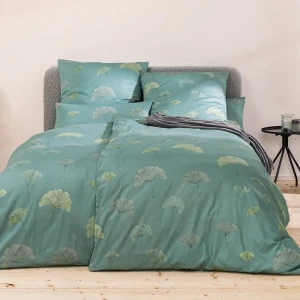 Estella Pościel Satynowa GINKO 7563/532 Salbei 155x200