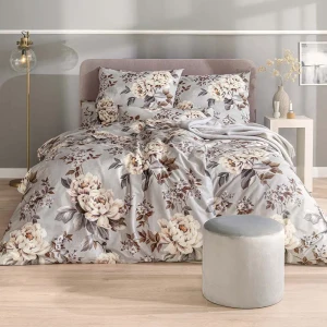 Estella Pościel Satynowa BELINDA 7578/915 Platin 155x200