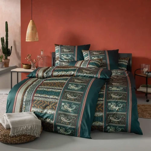 Estella Pościel Satynowa Premium AMBRA 2152 581 Blautunne