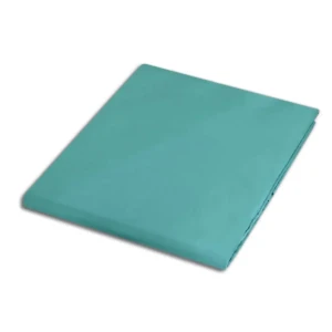 Darymex Prześcieradło satyna bawełniana ciemny turkus 042 200x220