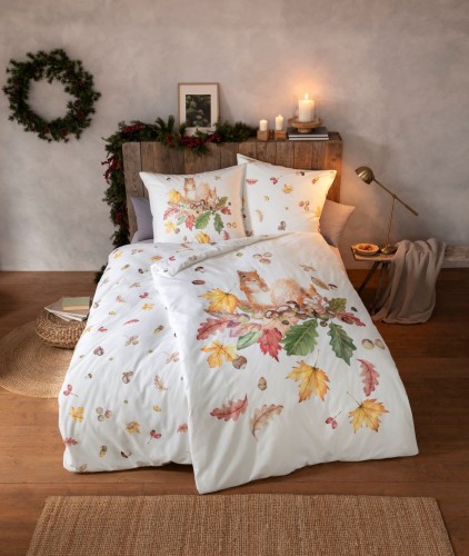 ESTELLA Pościel Flanelowa 135/200 70/80 4450/230 Squirrel