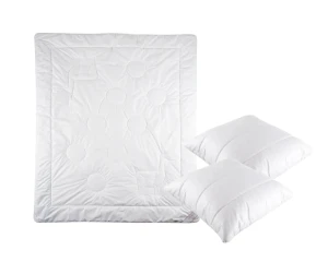 AMW ALPAKA Komplet Kołdra Całoroczna 160x200 + 2 Poduszki 70x80