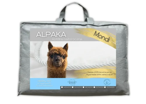 IDEALNY SEN Kołdra Alpaka 200x200 MONDI