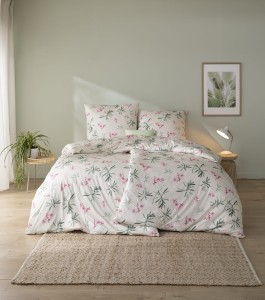 ESTELLA Pościel Mako Jersey 200/220 2x70/80 6342/200 Lina