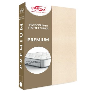 Darymex Prześcieradło frotte z gumką 047/170/180x200 PREMIUM