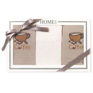 Darymex Komplet ręczników kuchennych bawełnianych HOME 1961/3x50x70/SET19