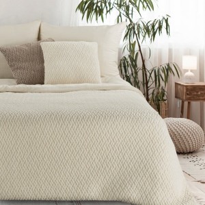 Eurofirany KOC KAYLA 130 X 160 CM KREMOWY