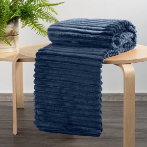 Eurofirany KOC D91 SOFT 70 X 160 CM GRANATOWY