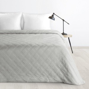 Eurofirany NARZUTA D91 LUIZ 8 200 X 220 CM SREBRNY