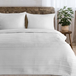 Eurofirany NARZUTA TARA 220 X 240 CM BIAŁY