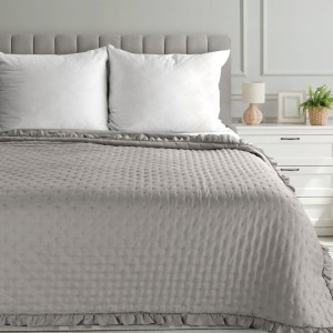 Eurofirany NARZUTA LIBI3 200 X 220 CM SZAROBEŻOWY