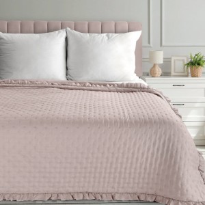 Eurofirany NARZUTA LIBI3 200 X 220 CM PUDROWY