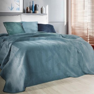 Eurofirany NARZUTA SOFIA 220 X 240 CM NIEBIESKI