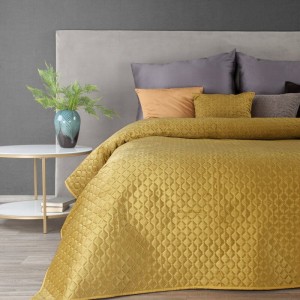 Eurofirany NARZUTA DIMON 200 X 220 CM MIODOWY