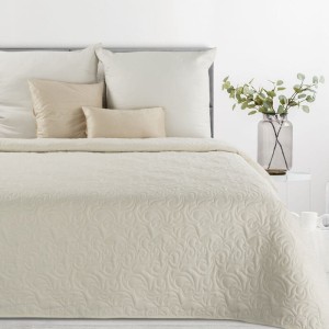 Eurofirany NARZUTA LEN 4 220 X 240 CM KREMOWY