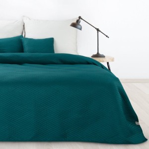 Eurofirany NARZUTA D91 KPL 200 X 220 CM CIEMNOTURKUSOWY