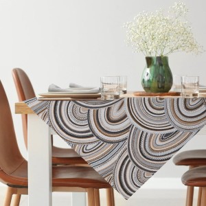Eurofirany OBRUS MUMBO 85 X 85 CM BRĄZOWY