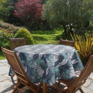 Eurofirany OBRUS GARDEN O 150 CM GRANATOWY/12E