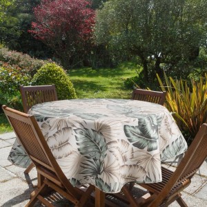 Eurofirany OBRUS GARDEN O 150 CM KREMOWY/13E