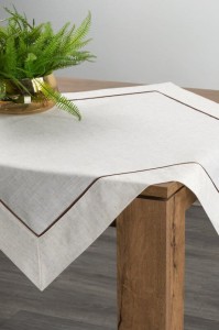 Eurofirany OBRUS NATU 9 85 X 85 CM NATURALNY
