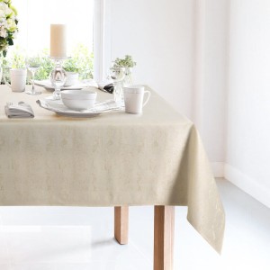 Eurofirany OBRUS SPARKLE 140 X 220 CM KREMOWY