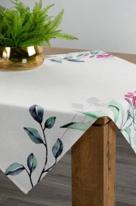 Eurofirany OBRUS LILIA 85 X 85 CM BIAŁY