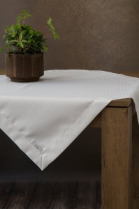 Eurofirany OBRUS JOWITA 85 X 85 CM BIAŁY