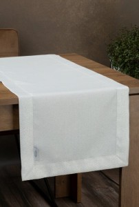 Eurofirany OBRUS JOWITA 40 X 200 CM BIAŁY