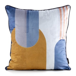 Eurofirany POSZEWKA VELVET 164 45 X 45 CM NIEBIESKI