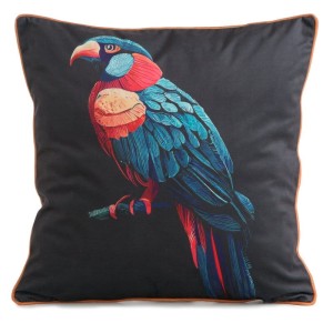 Eurofirany POSZEWKA VELVET 136 45 X 45 CM CZARNY