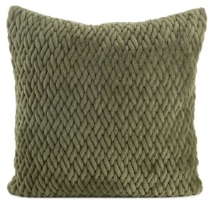 Eurofirany POSZEWKA KAYLA 45 X 45 CM OLIWKOWY