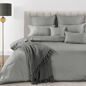 Eurofirany POŚCIEL ELEGANT1C 140 X 200 CM STALOWY