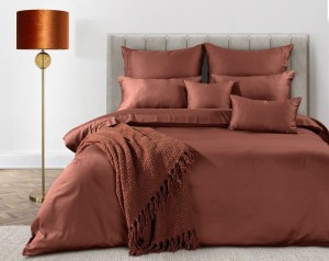 Eurofirany POŚCIEL ELEGANT1I 140 X 200 CM MARSALA