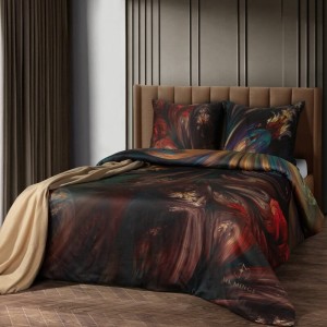 Eurofirany POŚCIEL ASTRAL 160 X 200 CM CZARNY