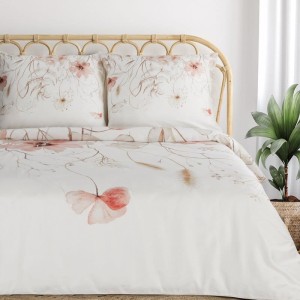 Eurofirany KOMPLET POŚCIELI SATYNOWEJ PREMIUM24 140 X 200 CM BIAŁY