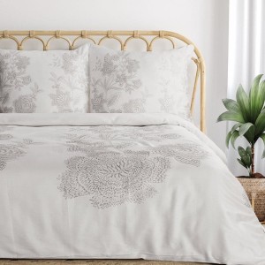 Eurofirany KOMPLET POŚCIELI SATYNOWEJ PREMIUM27 140 X 200 CM BIAŁY