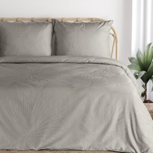 Eurofirany KOMPLET POŚCIELI ŻAK 220 X 200 CM SZAROBEŻOWY 1