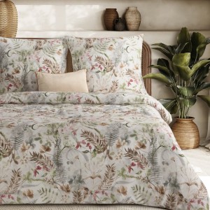 Eurofirany KOMPLET POŚCIELI SATYNOWEJ SPRING 47 220 X 200 CM BIAŁY