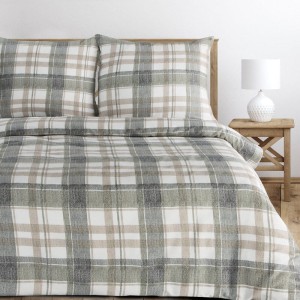 Eurofirany KOMPLET POŚCIELI SATYNOWEJ SPRING 58 160 X 200 CM SZARY