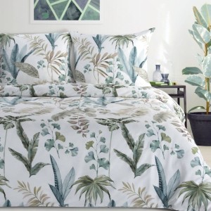 Eurofirany KOMPLET POŚCIELI SATYNOWEJ SPRING 52 140 X 200 CM BIAŁY